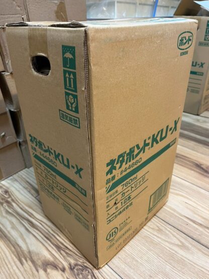 新品 未開封★ コニシ ネダボンドKU-X 760ml 12本入り 業務用 #44660 床 フローリング 仕上げ材 下地材 ボンド 接着剤