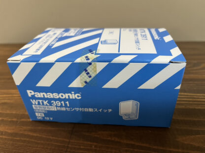 パナソニック Panasonic 屋側壁取付熱線センサ付自動スイッチ 子器 WTK3911 屋外スイッチ