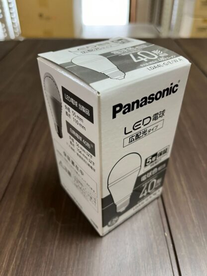 Panasonic LDA4LGEW LED電球 E26口金 40形相当 電球色相当 広配光タイプ 485ルーメン パナソニック